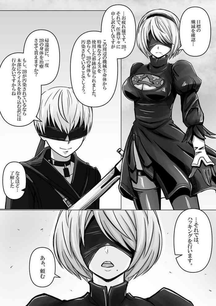 2b 9s kara hacking o ukeru cover